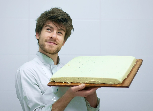 Je suis très fier de mon tofu